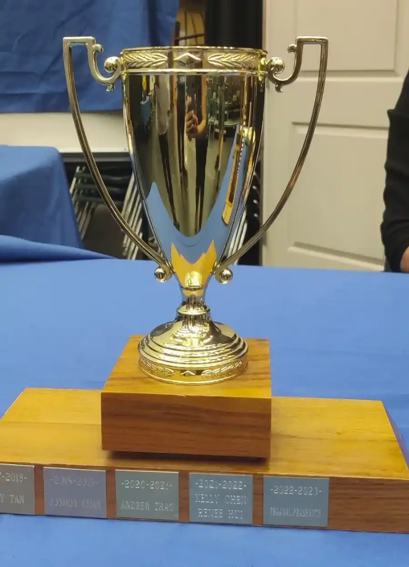 Top Academic Award Trophy